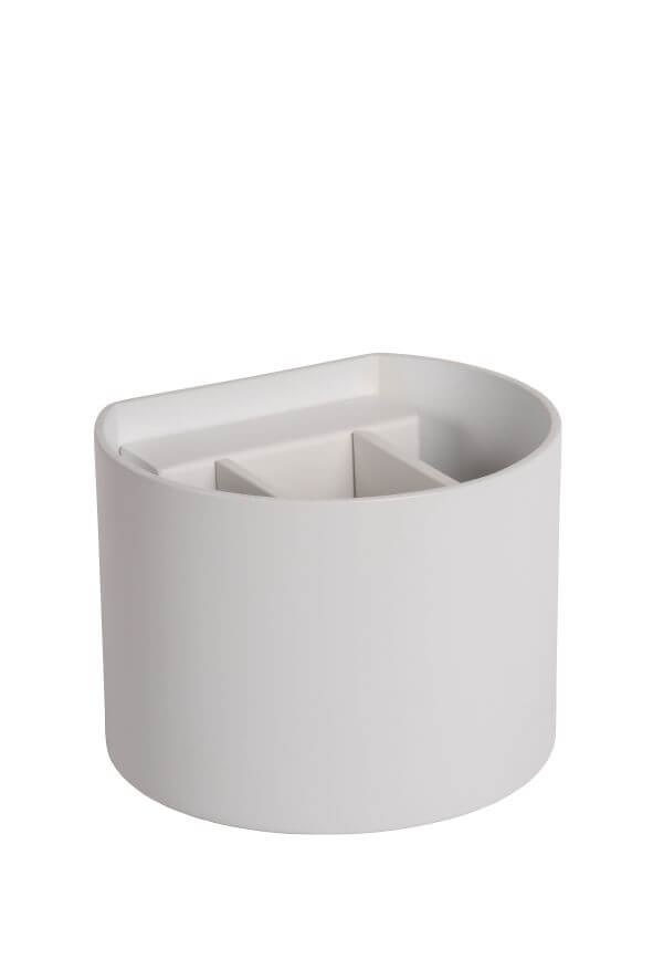 Applique murale XIO blanche, L 13 cm