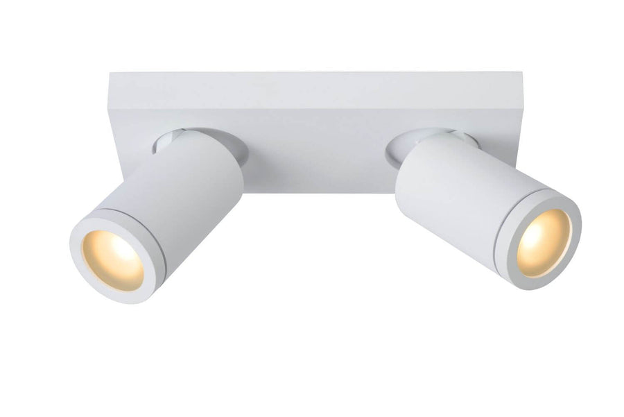 Plafonnier Taylor 2 lumières blanc