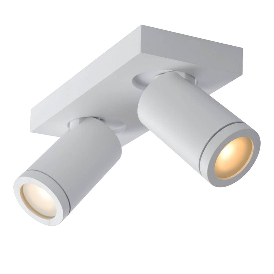 Plafonnier Taylor 2 lumières blanc