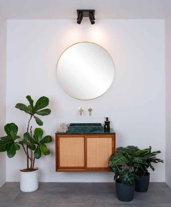 Plafonnier Taylor 4 lumières noir