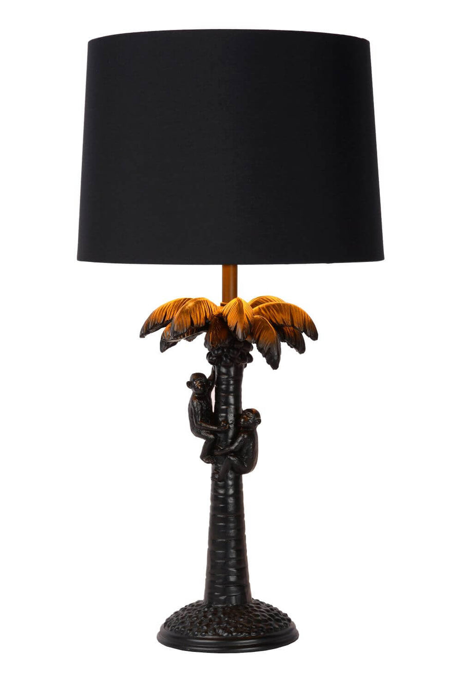 Lampe à poser Extravaganza Coconut noire, coton