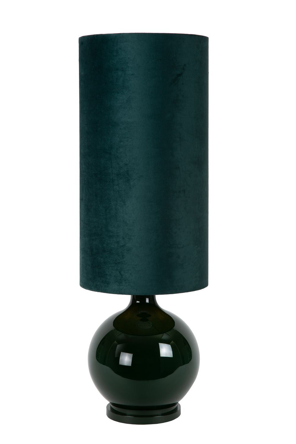 Lampadaire Esterad vert, verre