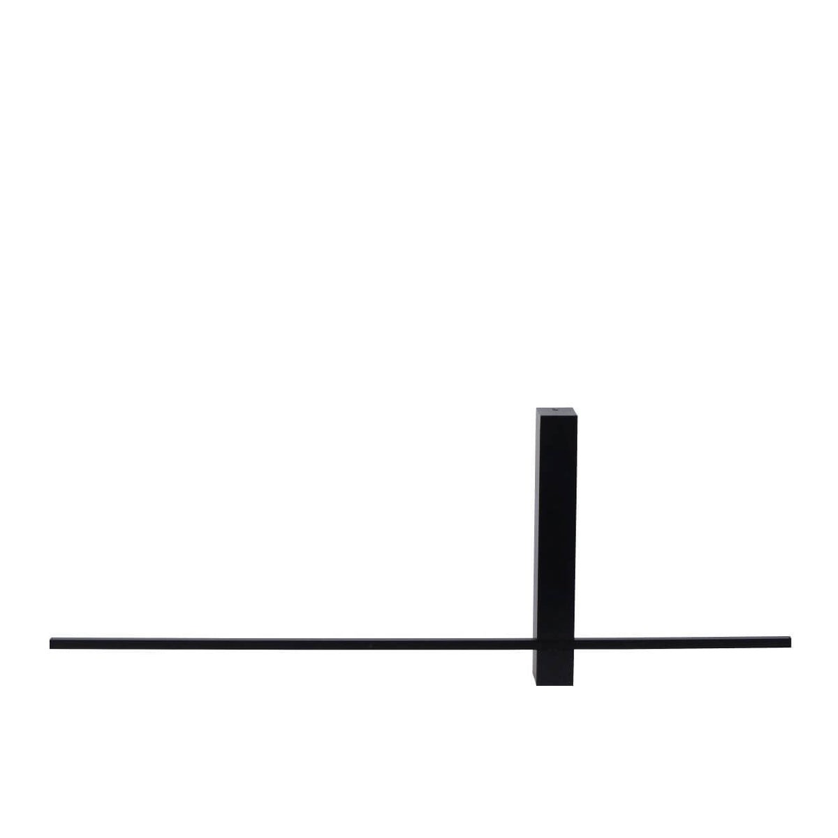 Applique murale Segin noire, L 60 cm