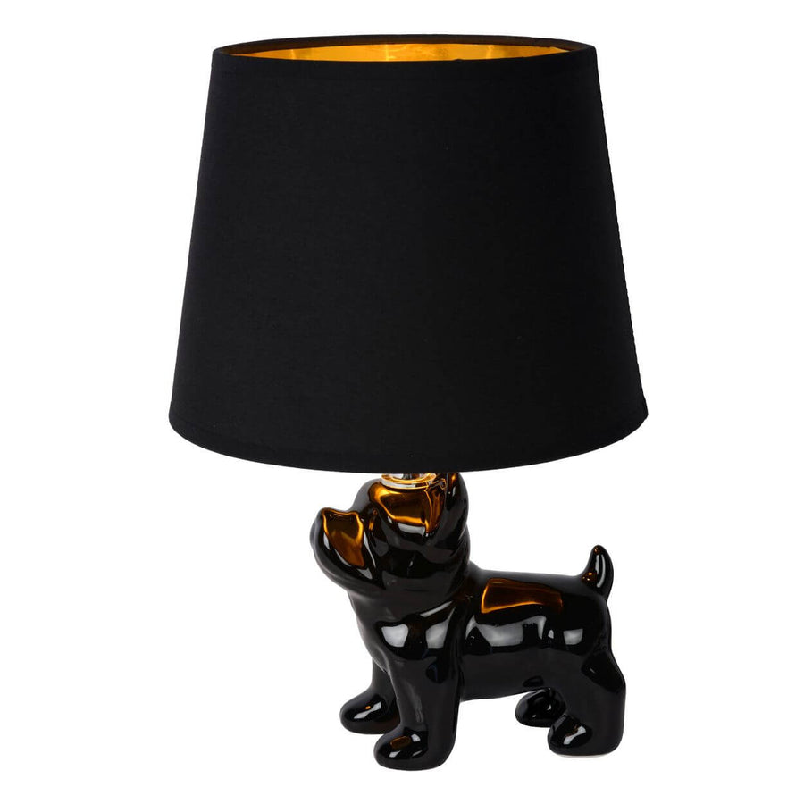 Lampe à poser Extravaganza SIR Winston noire, lin