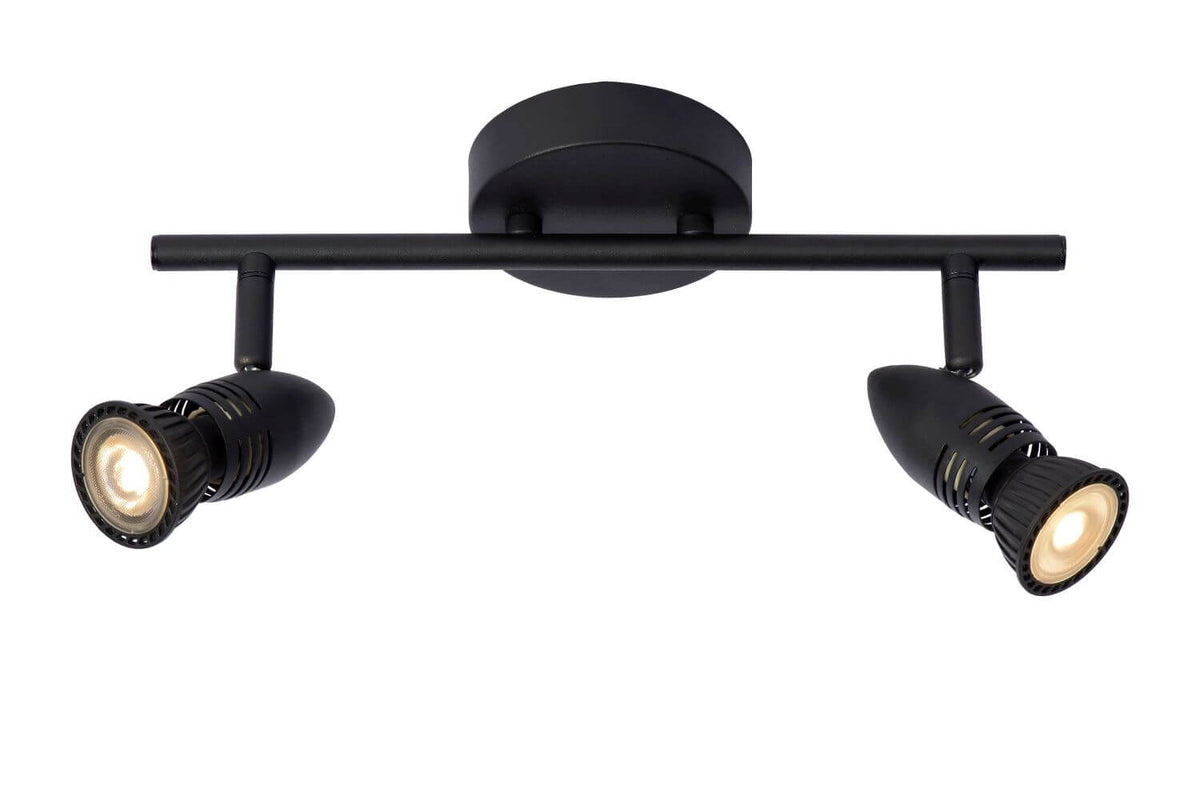 Plafonnier Caro 2 lumières noir