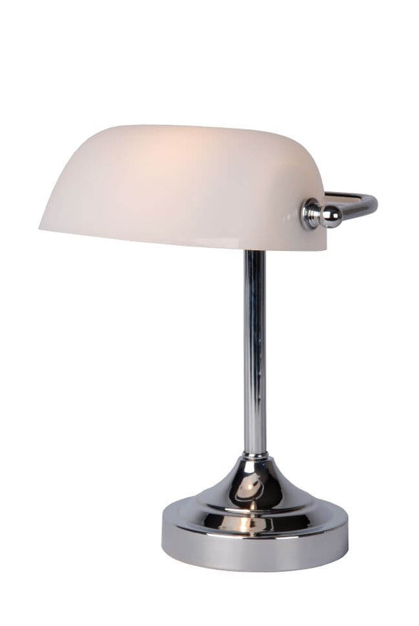 Lampe de bureau | Banker Chromée