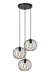 Suspension Danza 3 lumières noire (21428/13/30)