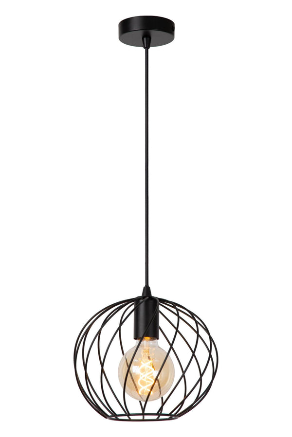 Suspension Danza noire, H 60 cm