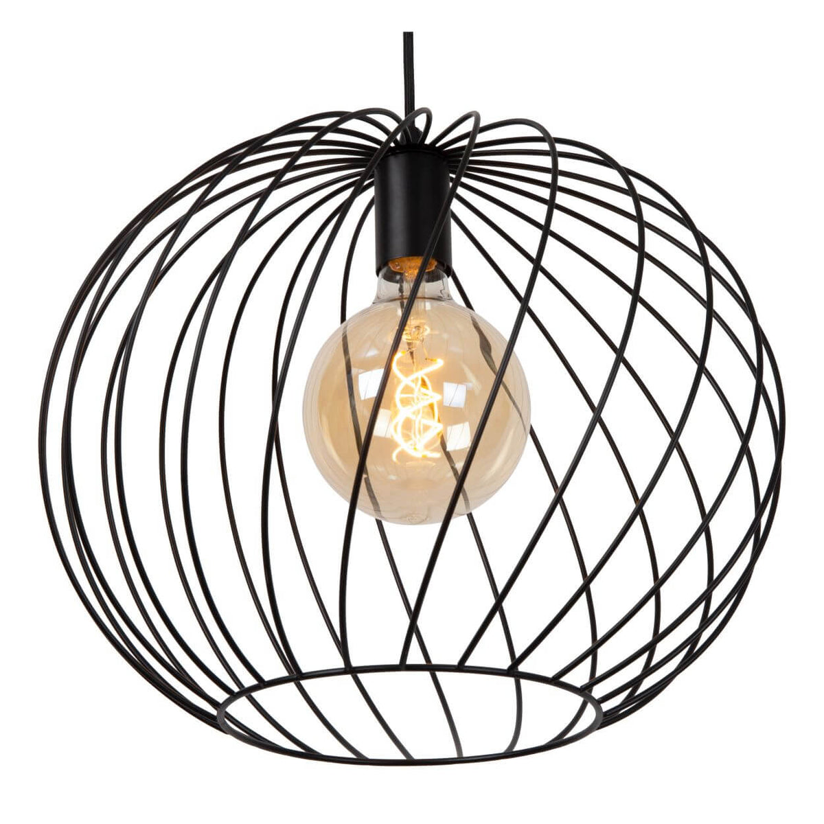 Suspension Danza noire, H 70 cm