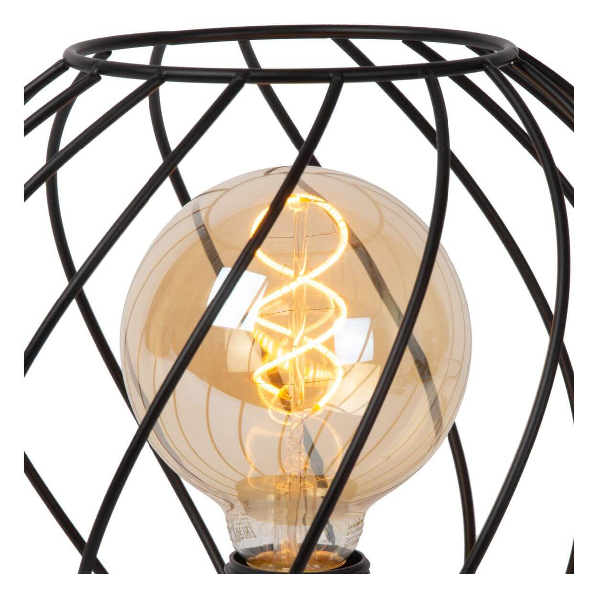 Lampe à poser Danza noire