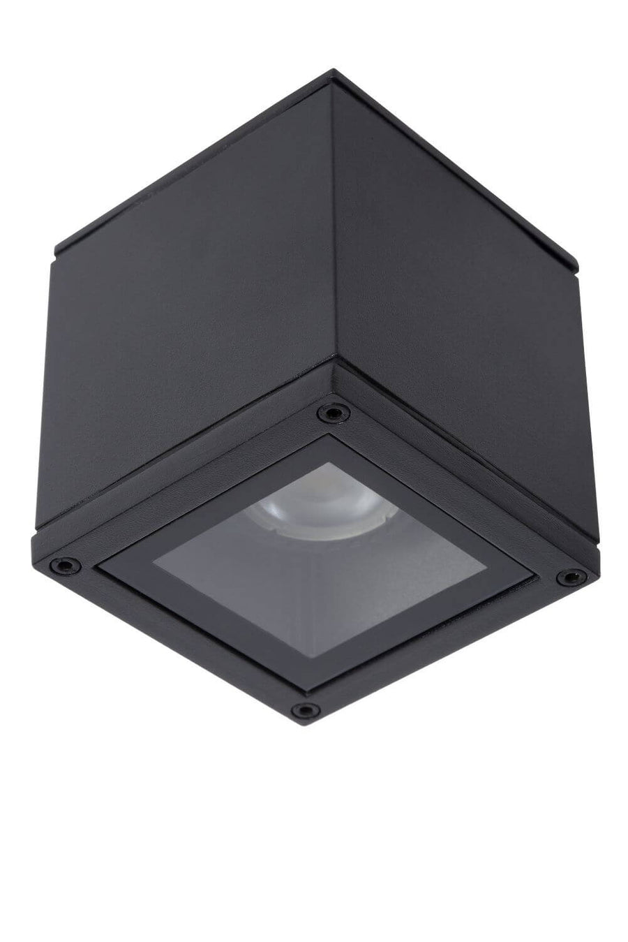 Plafonnier Aven noir, H 9,6 cm