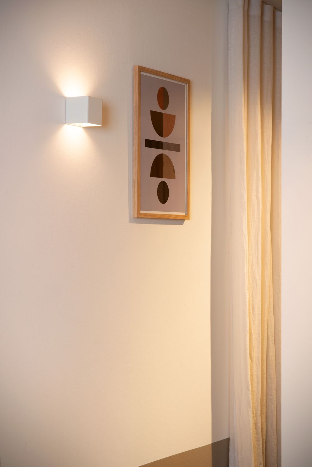 Applique extérieure Vertigo blanche