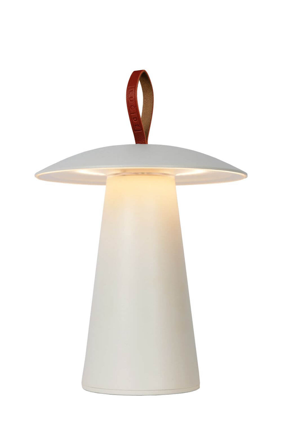 Lampe extérieure LA Donna blanche