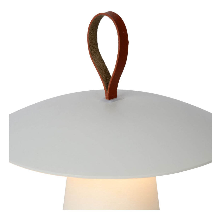 Lampe extérieure LA Donna blanche