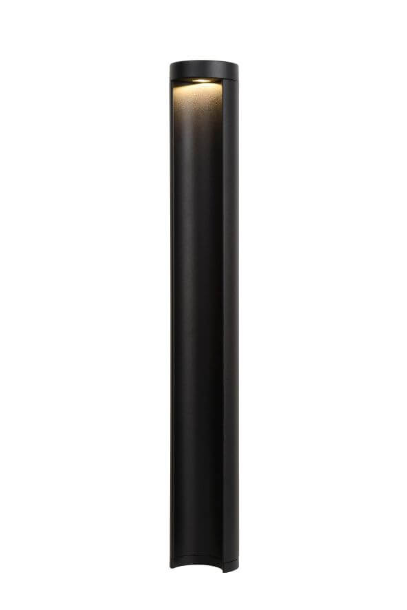 Produit présenté de face sur fond blanc, fente lumineuse verticale allumée