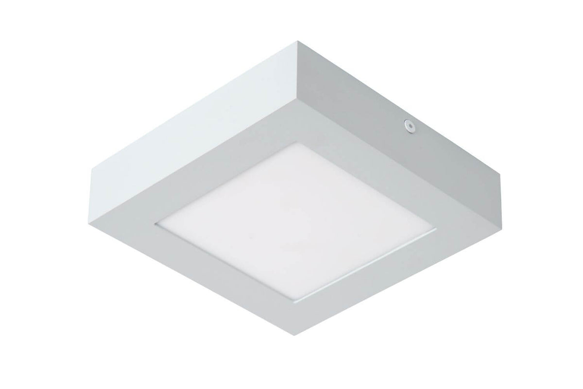 Plafonnier Brice blanc, L 16,8 cm