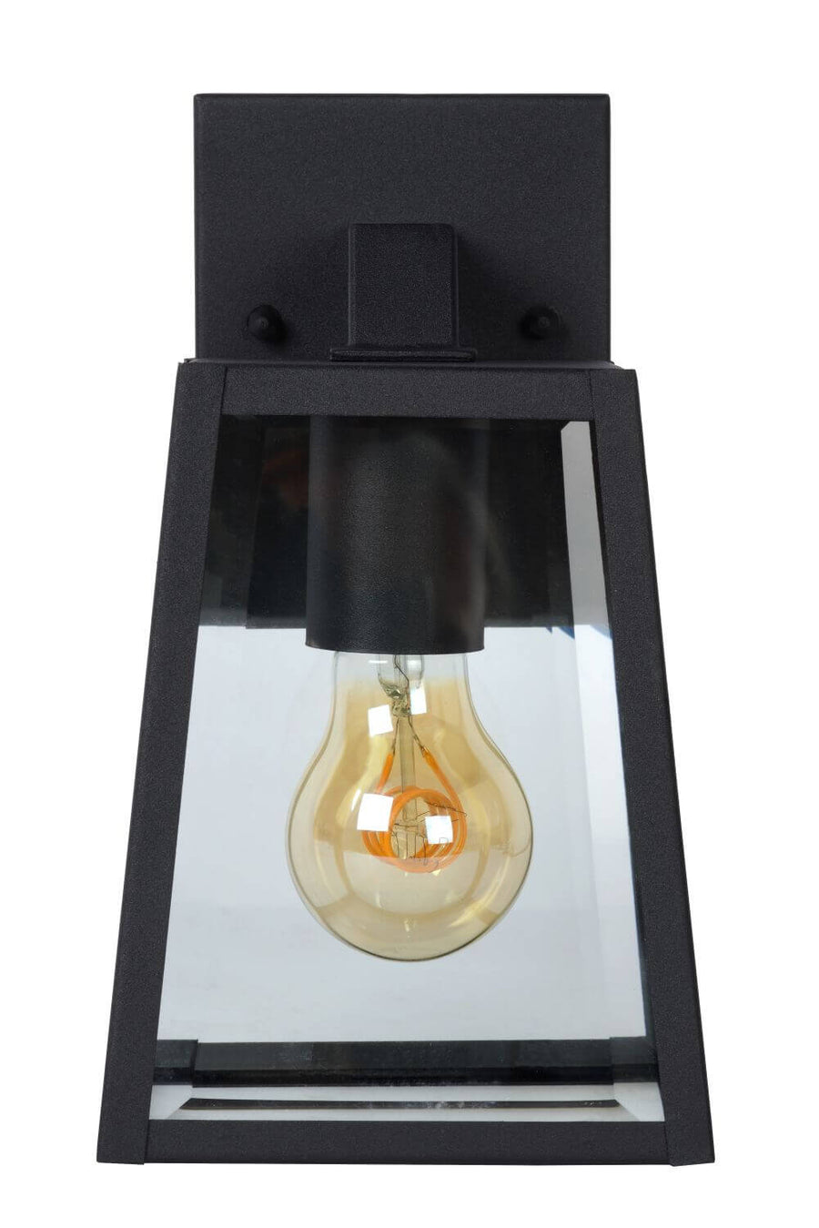 Applique extérieure Matslot noire, H 24,6 cm