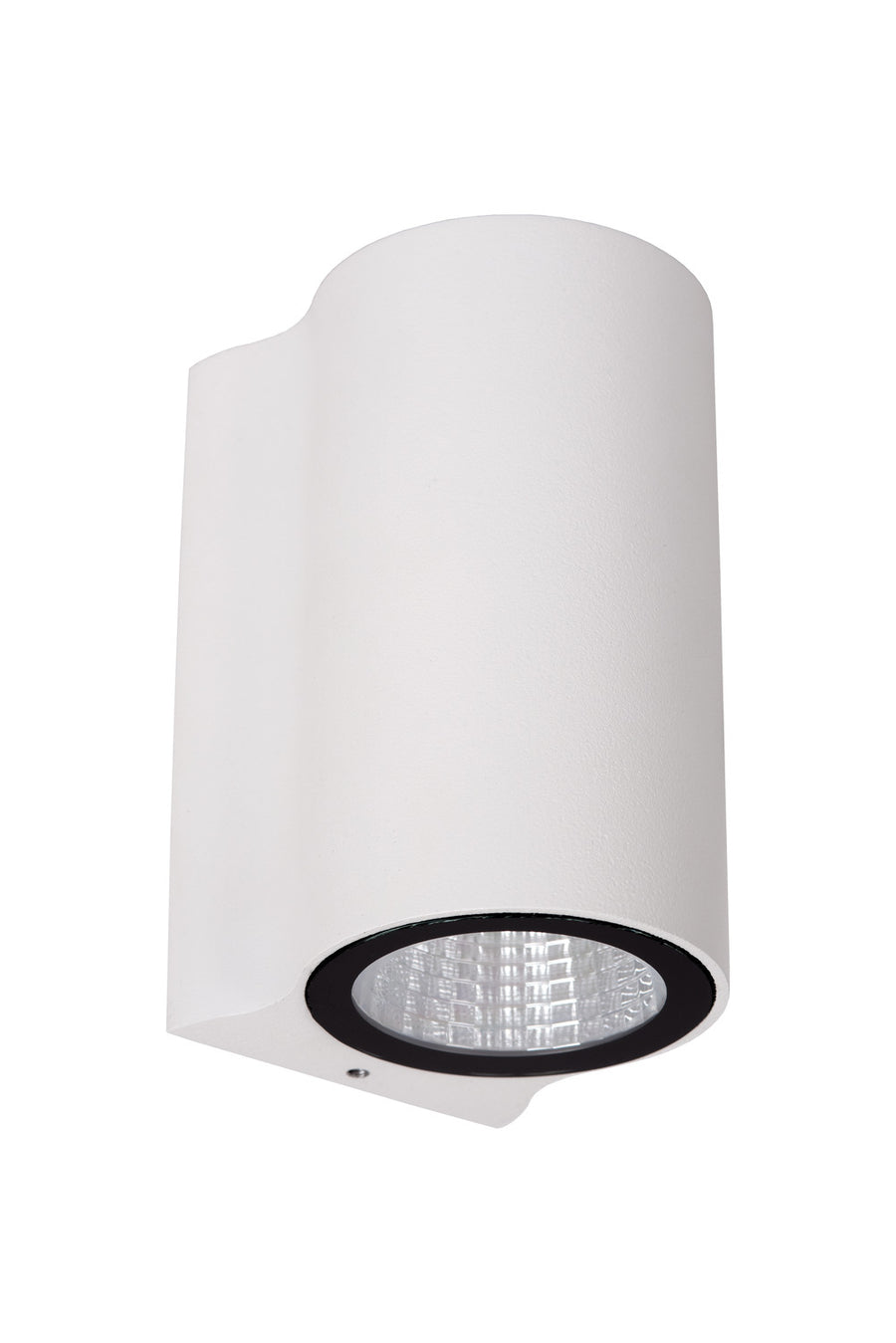 Applique extérieure Akra blanche, H 10 cm