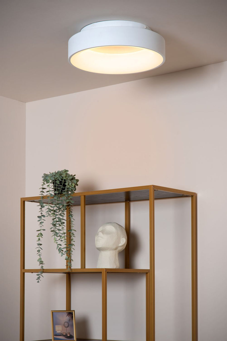 Plafonnier Mirage blanc, Ø 38 cm