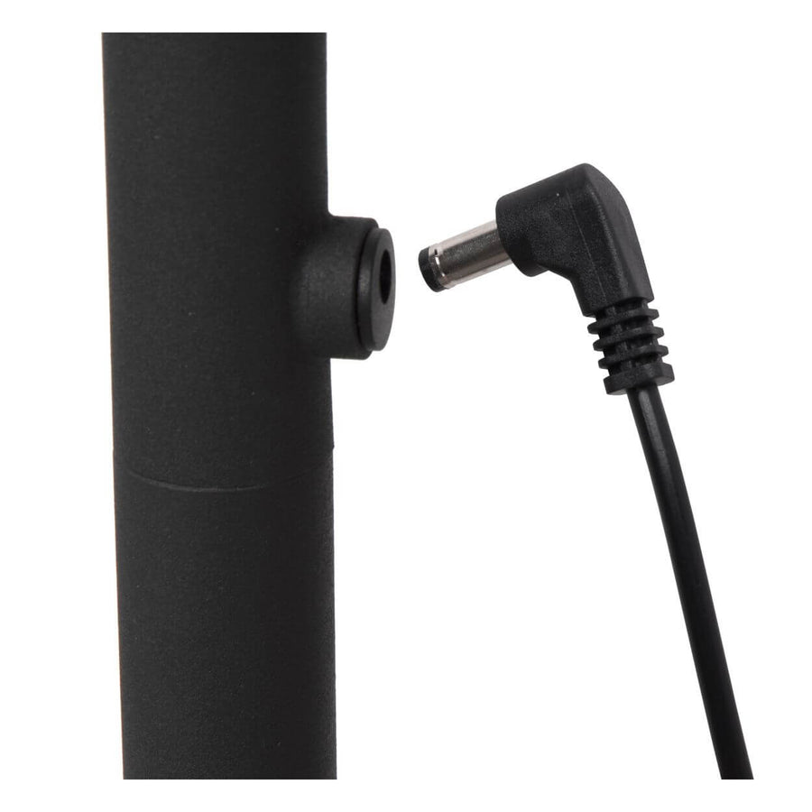 Lampadaire Gilly noir, H 119 cm