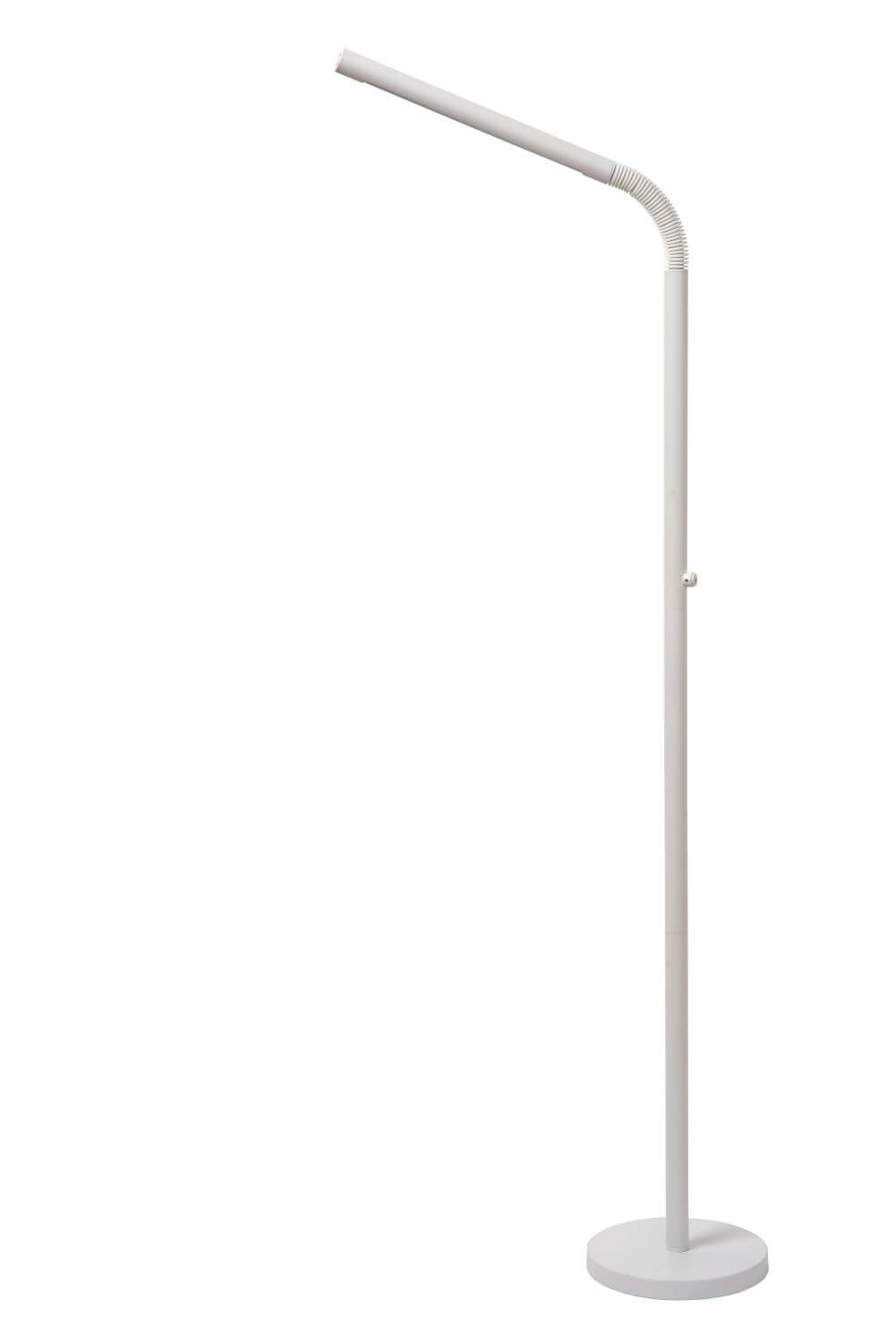 Lampadaire Gilly blanc, H 119 cm