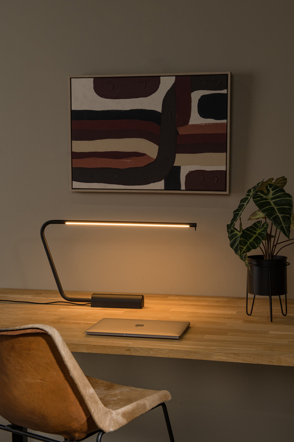 Lampe de bureau Madison noire