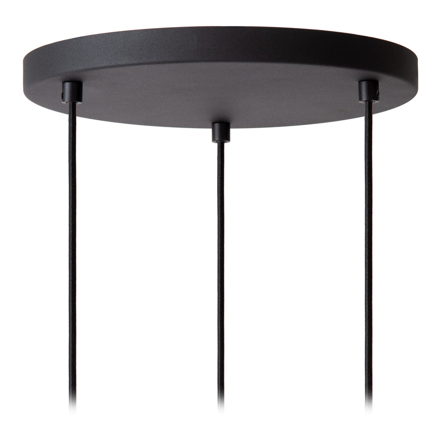 Suspension Lambres 3 lumières noire (45410/13/30)