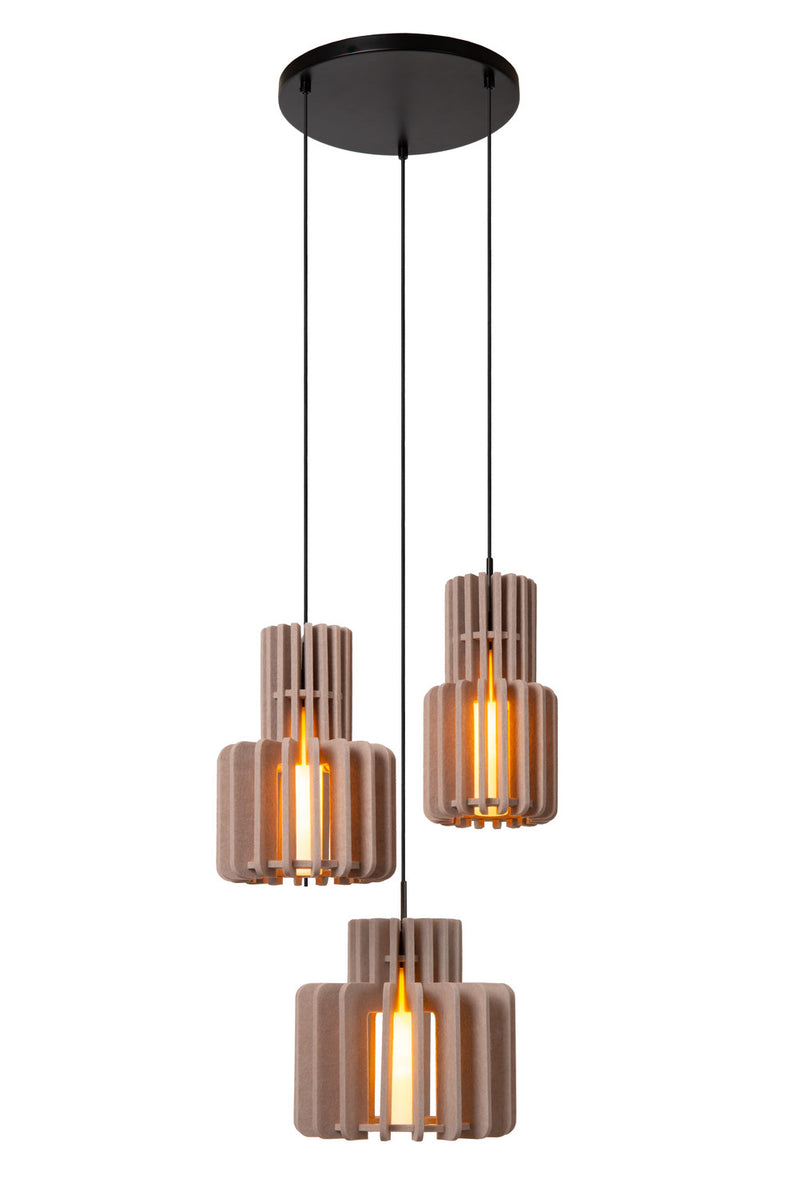 Suspension luminaire | Rollo Taupe