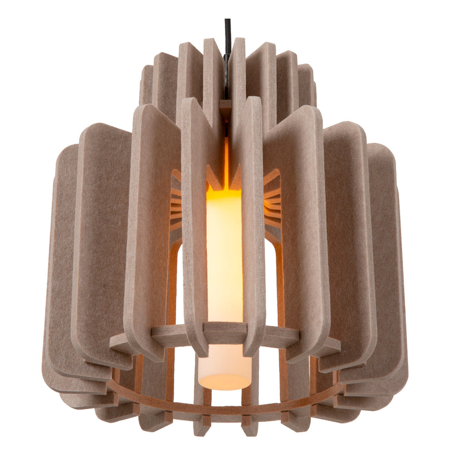 Suspension Rollo taupe, verre (45491/40/41)