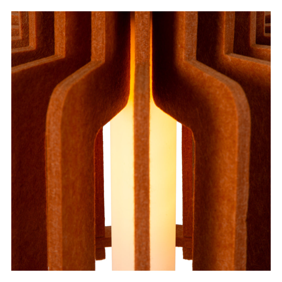 Suspension Rollo rouge, verre (45491/40/55)