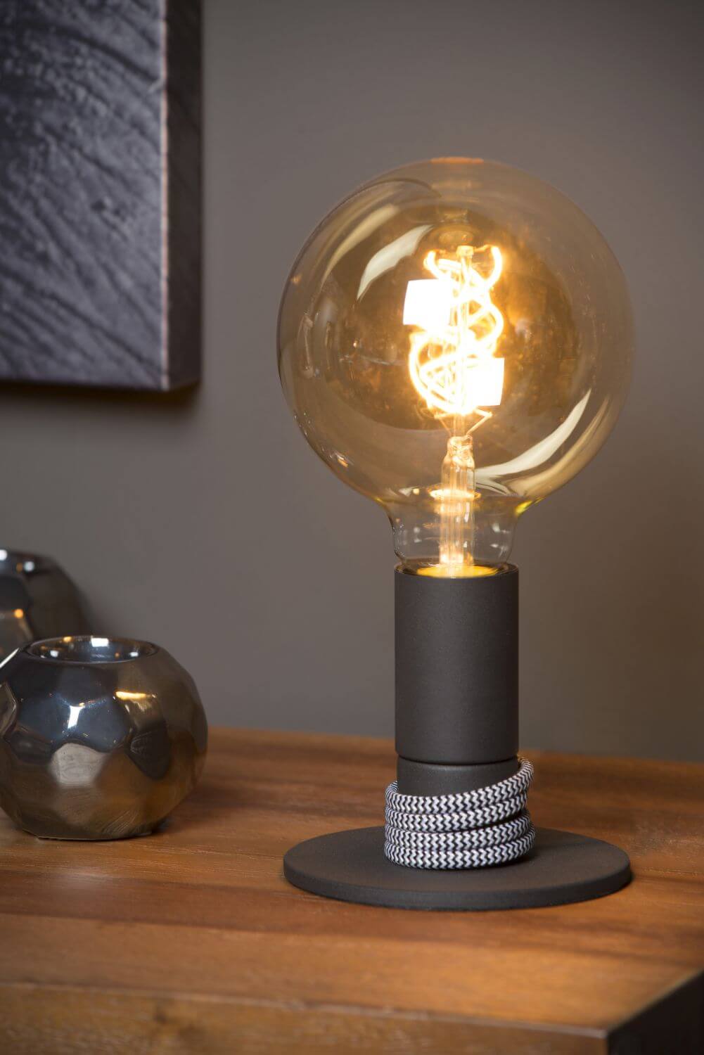 Lampe à poser Marit noire