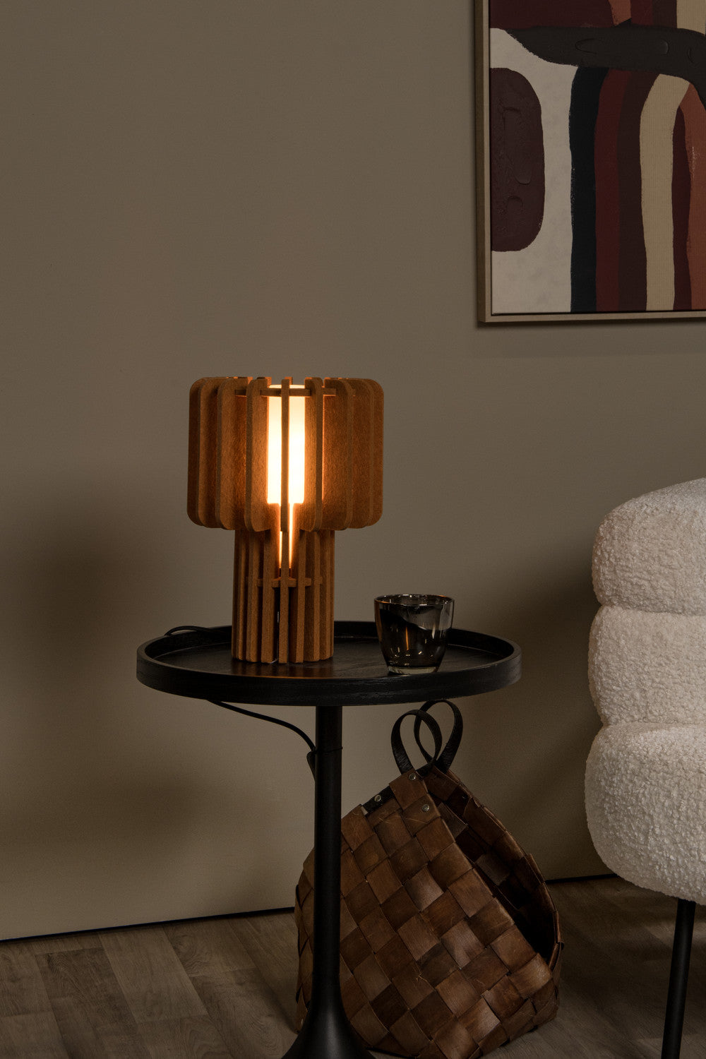 Lampe à poser Rollo rouge