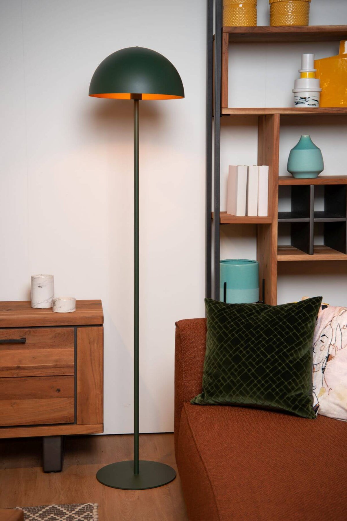 Lampadaire Siemon vert