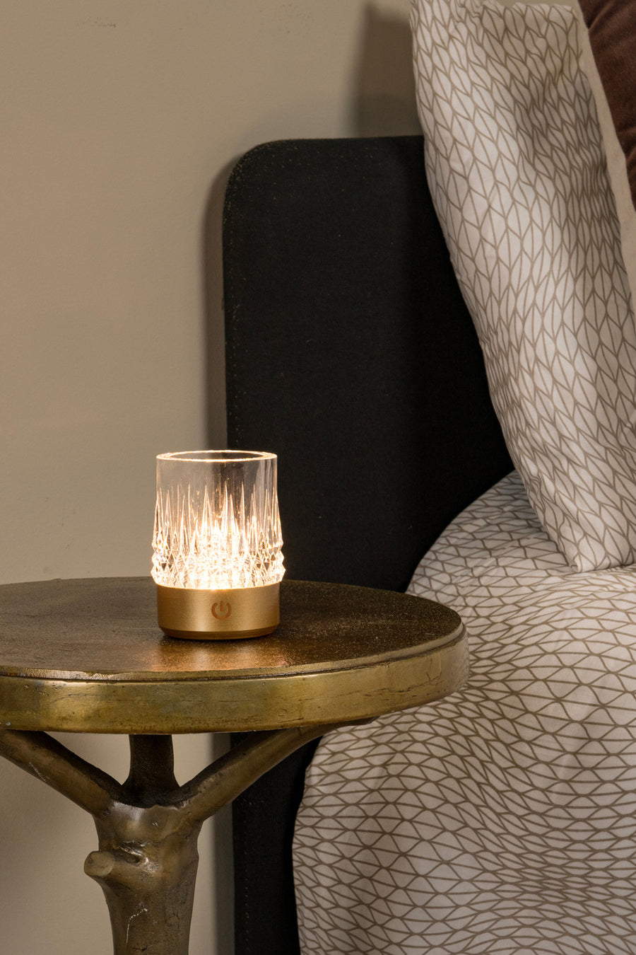 Lampe extérieure Lili dorée