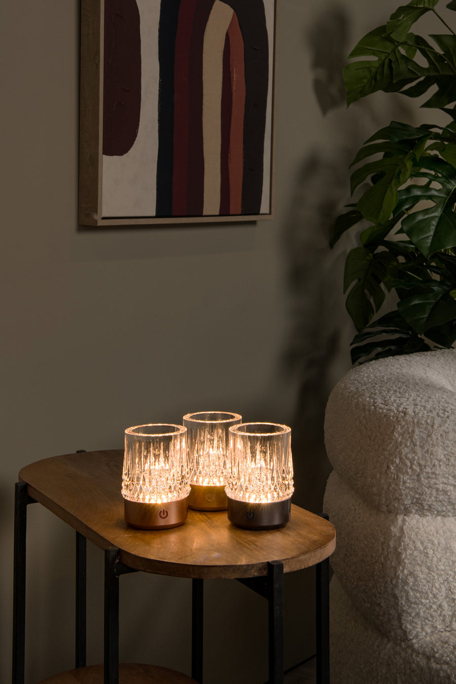 Lampe extérieure Lili dorée