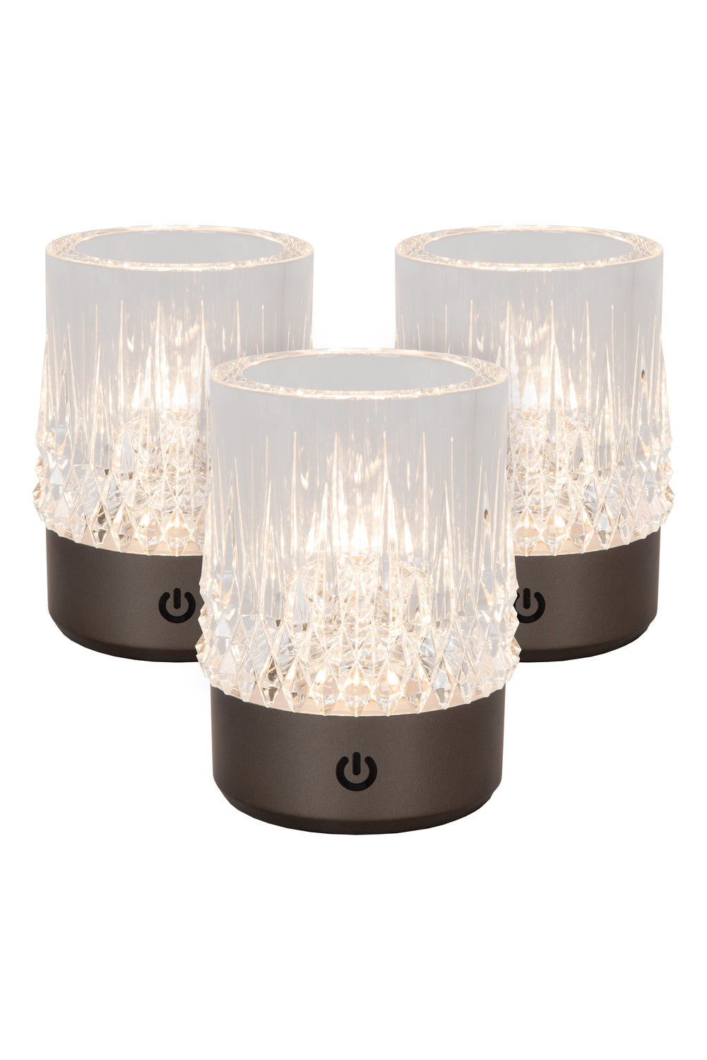 Lampe extérieure Lili noire et chromée