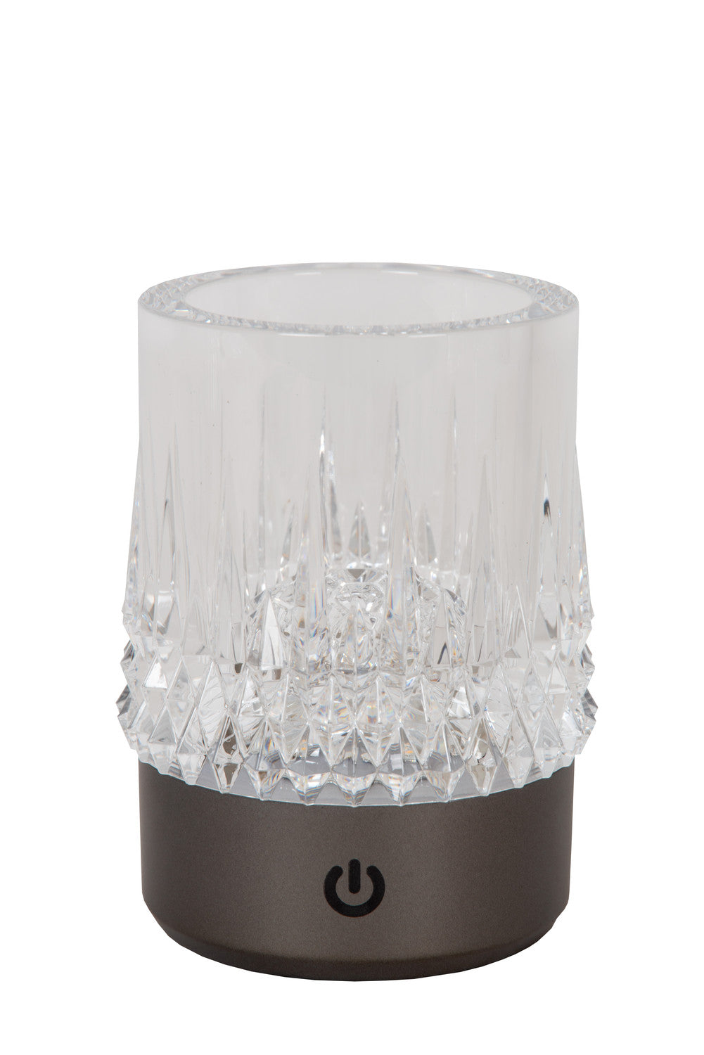Lampe extérieure Lili noire et chromée
