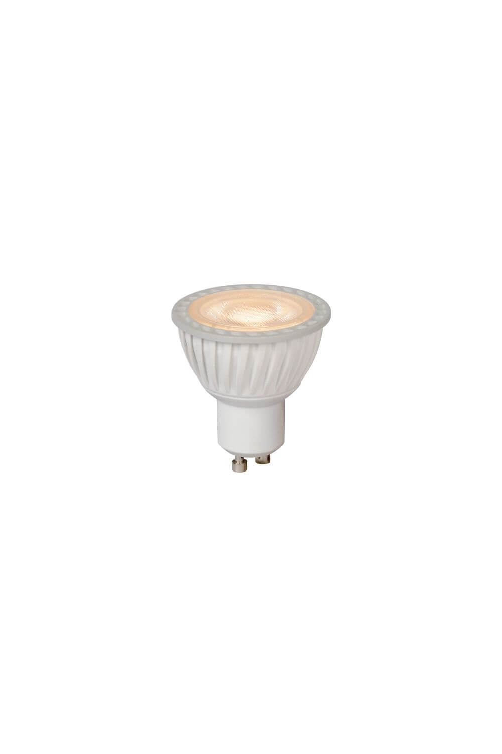 Ampoule LED GU10 blanche et transparente, 5 W | Lucide