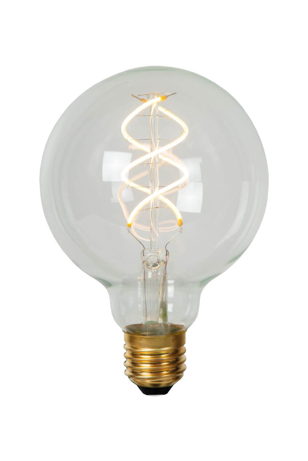 Ampoule LED E27 globe à filament transparente, 5 W | Lucide (49032/05/60)