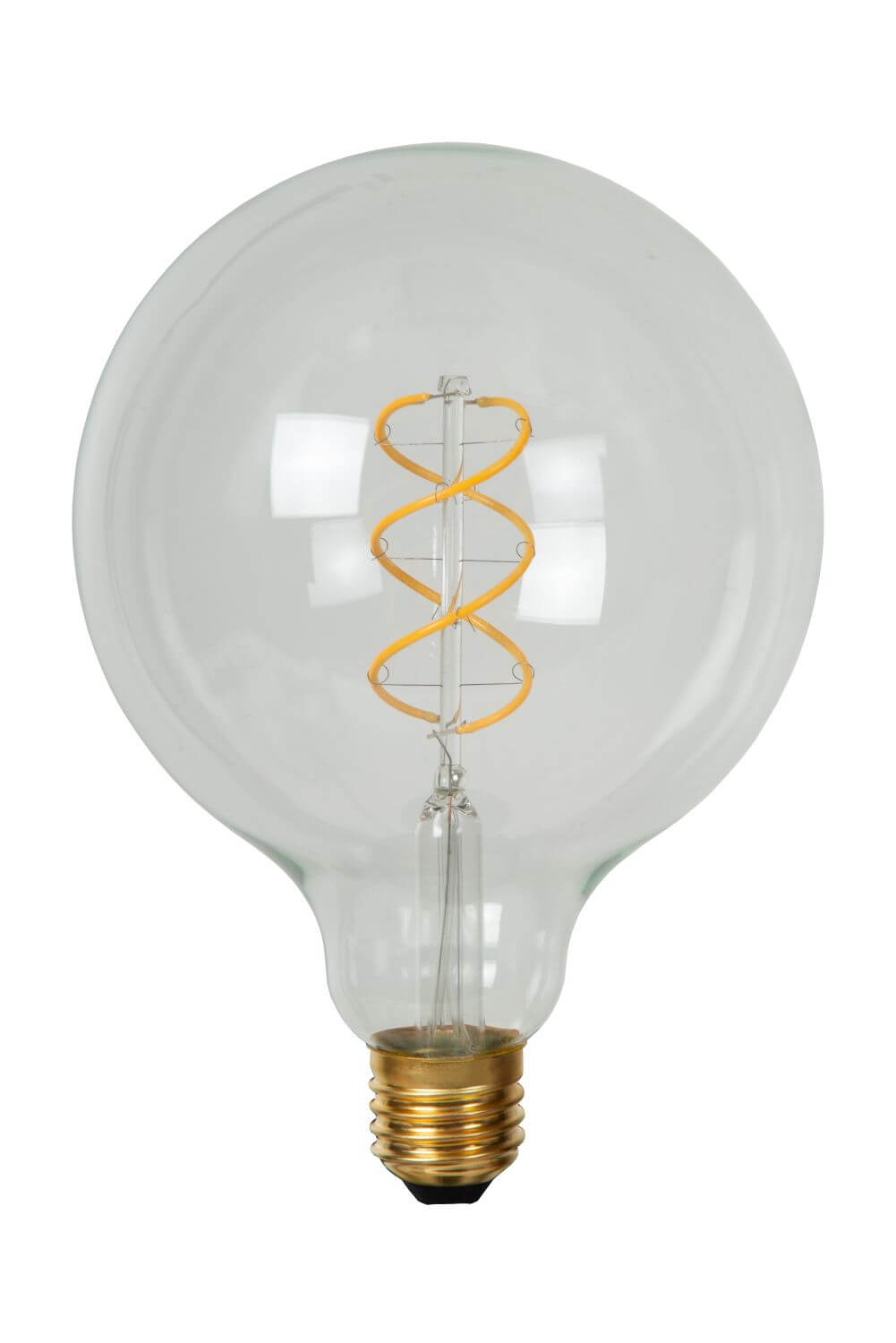 Ampoule LED E27 globe à filament transparente, 5 W | Lucide (49033/05/60)