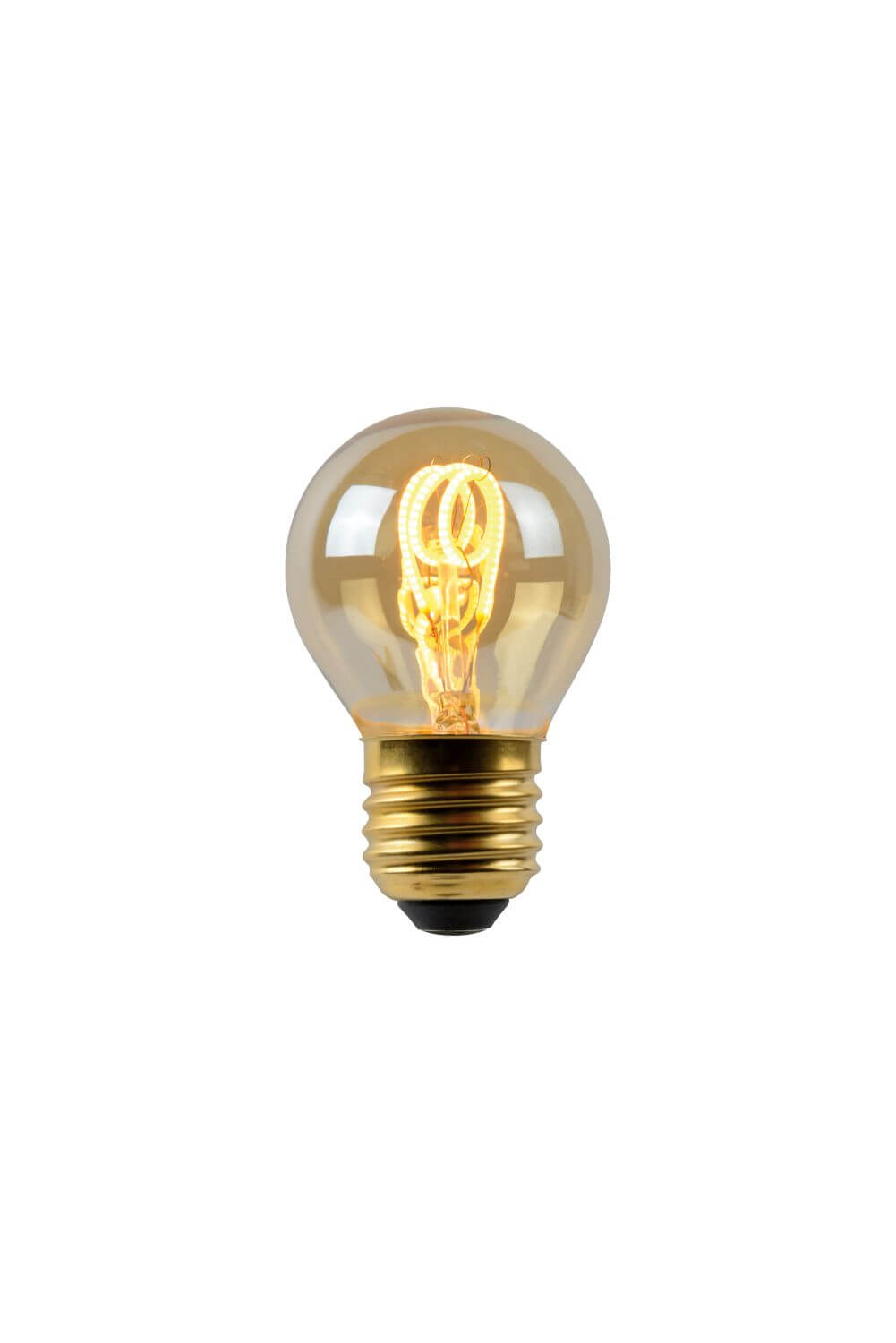 Ampoule LED E27 à filament ambrée, 3 W | Lucide