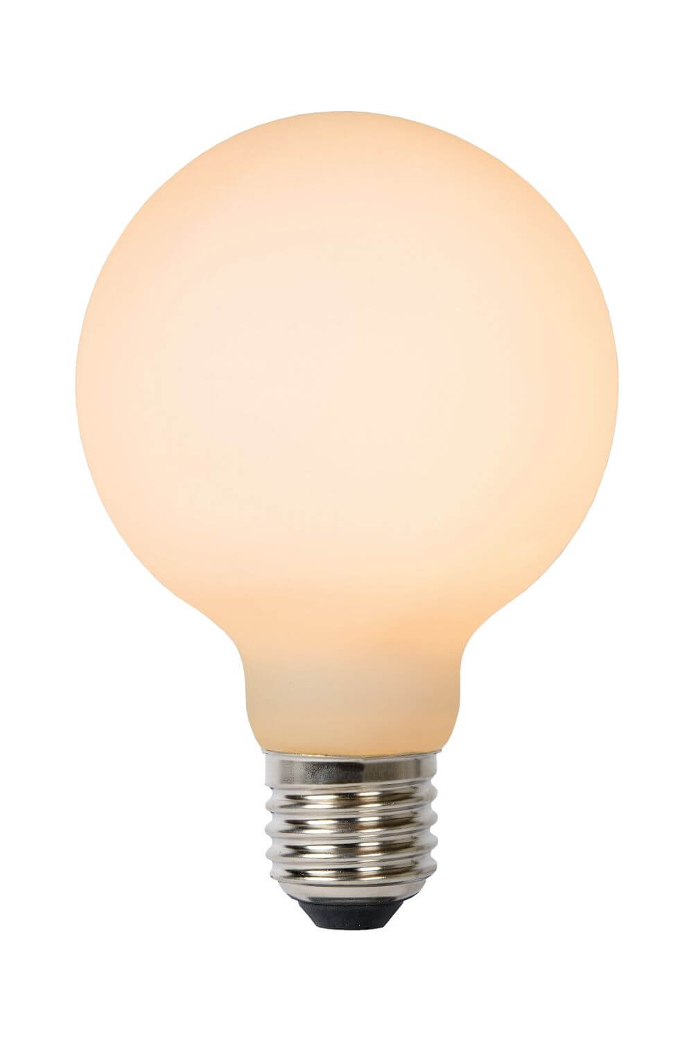 Ampoule LED E27 globe à filament opale, 8 W | Lucide (49067/08/61)