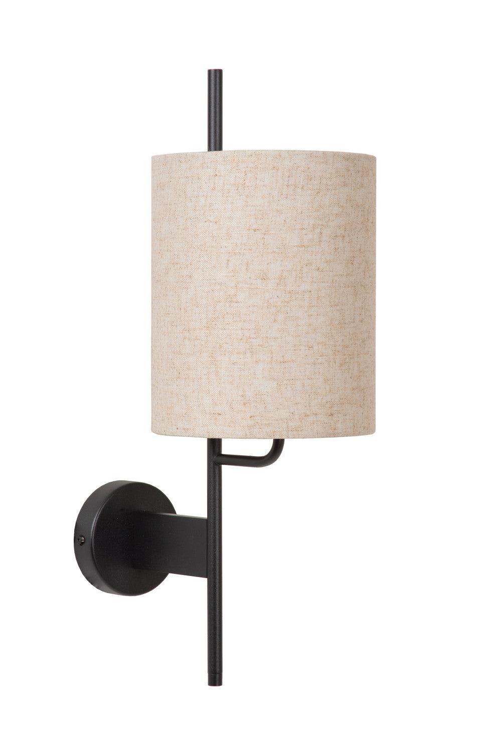 Applique murale Magic noire, lin, H 50 cm