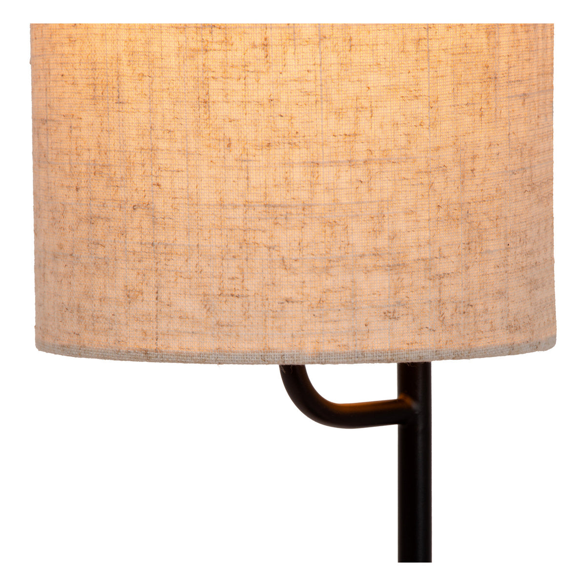 Lampe à poser Magic noire, lin