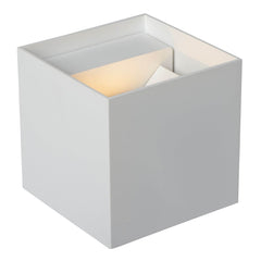 Applique murale AXI blanche, H 10 cm