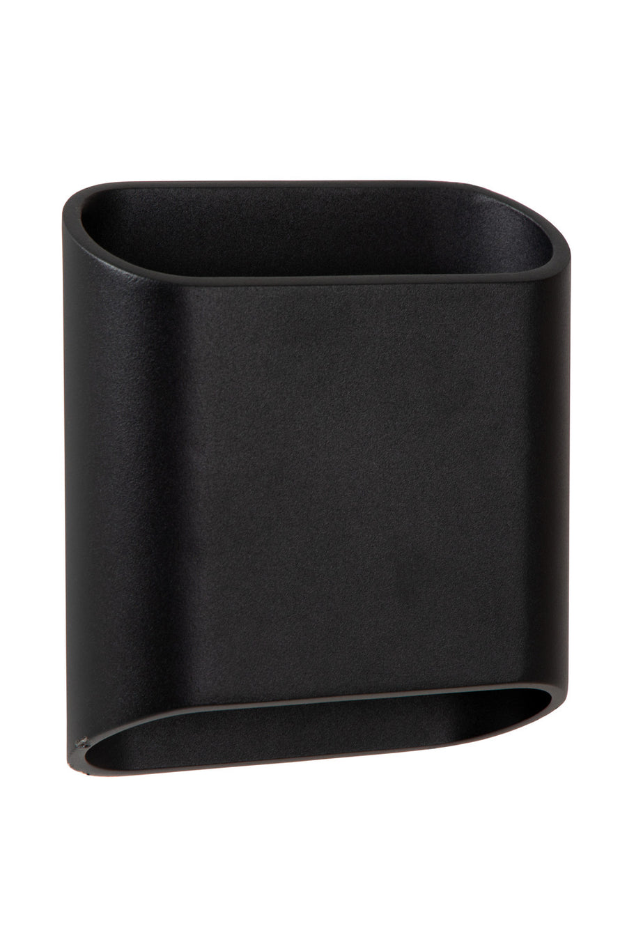 Applique extérieure Atila noire, H 18 cm