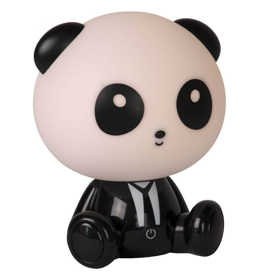 Lampe à poser Dodo Panda noire et blanche