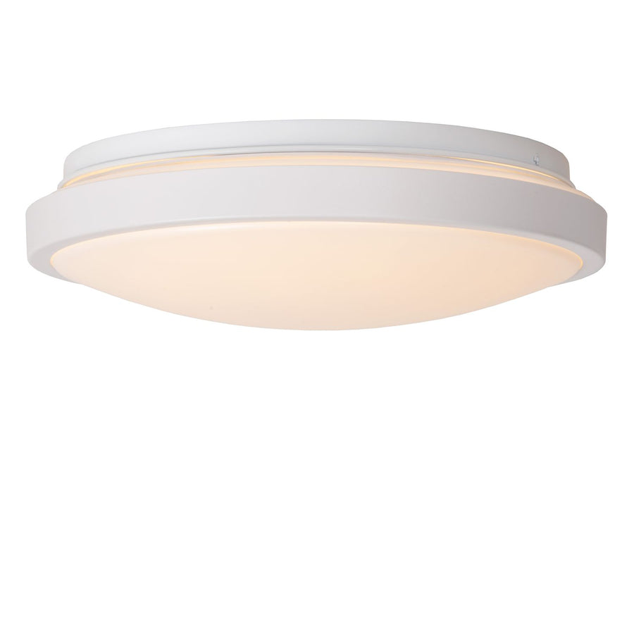 Plafonnier Dasher blanc, Ø 29,3 cm