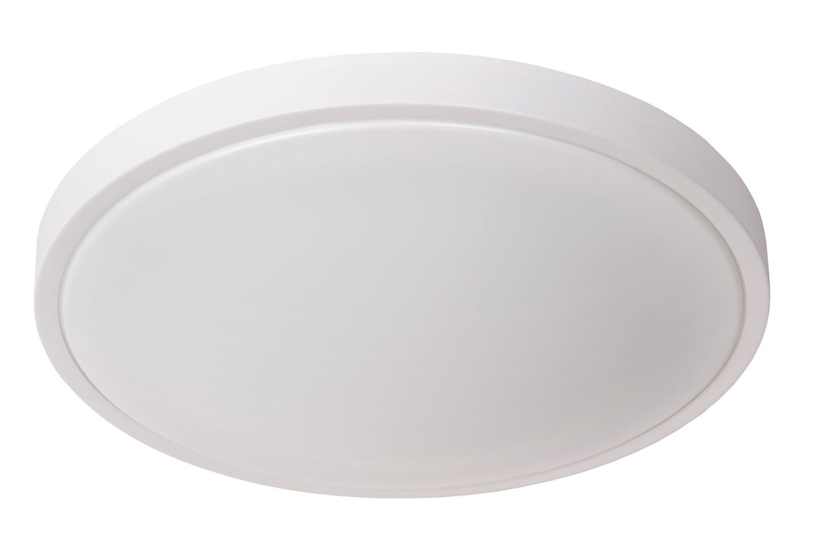 Plafonnier Dasher blanc, Ø 41 cm