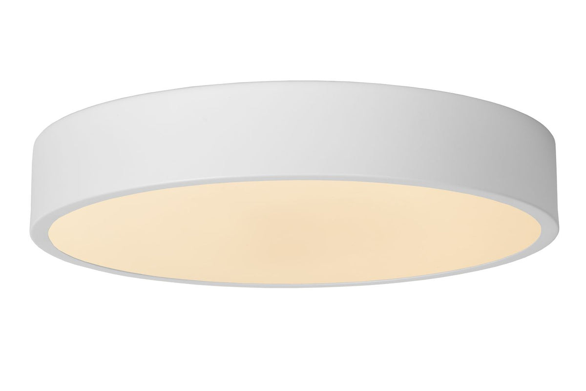 Plafonnier Unar blanc, Ø 30 cm